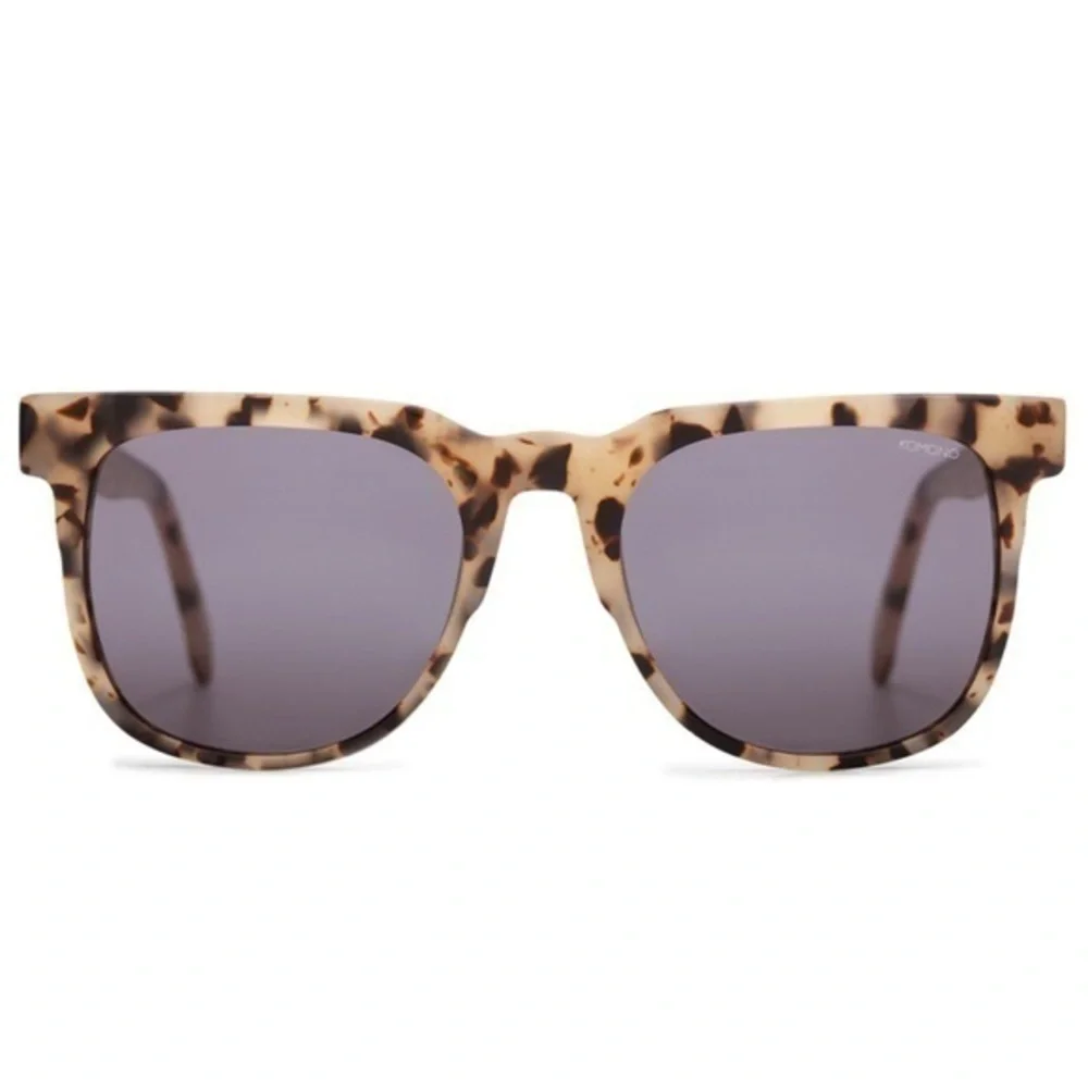 New KOMONO sunglasses Riviera Ivory Demi brown cream tortoise